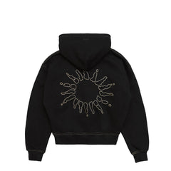 4YE Signature Zip Hoodie - Black/Gold
