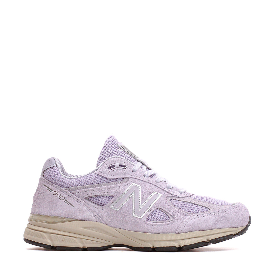 New Balance Men Made in USA 990v4 Grey Violet Timberwolf U990LV4