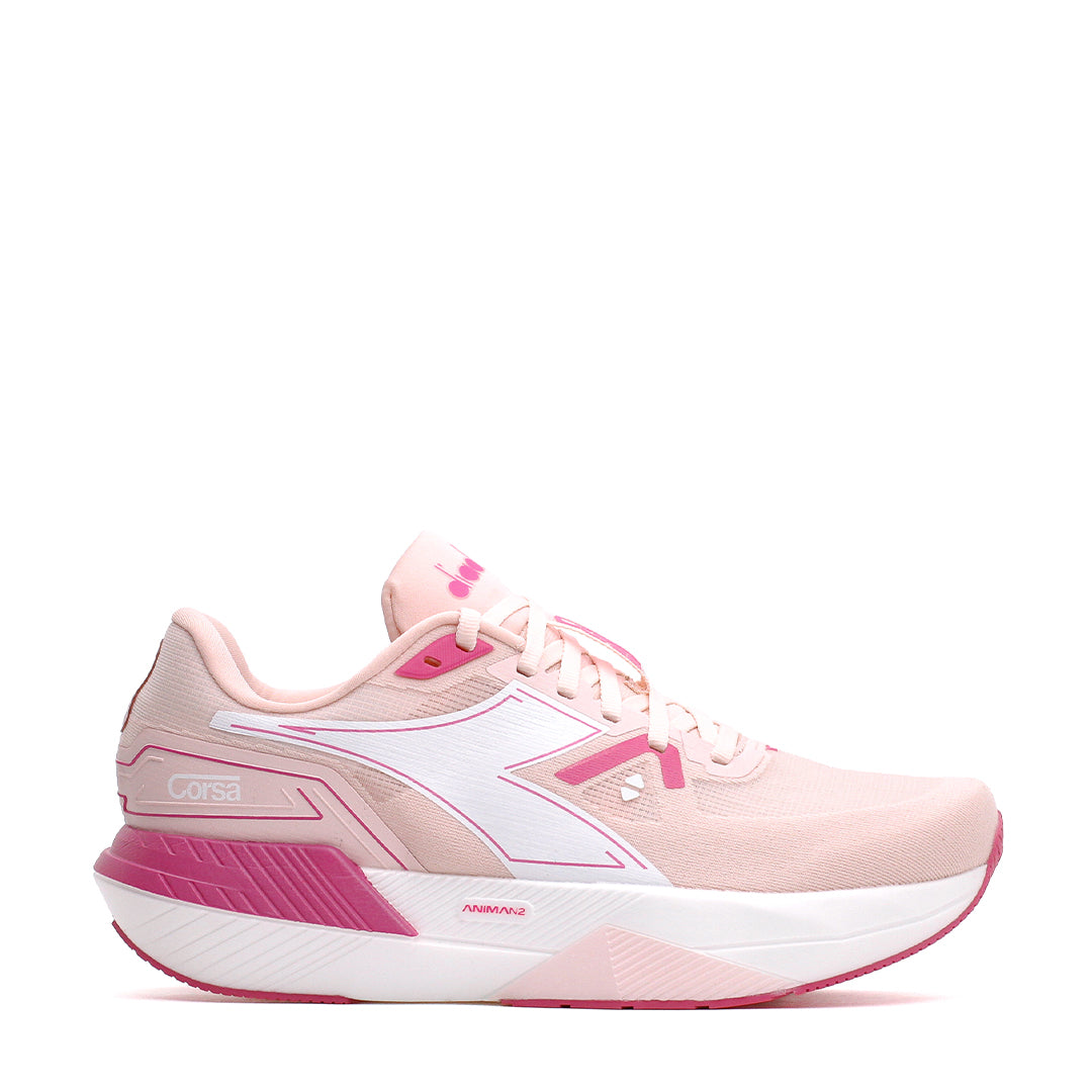 Diadora Women Corsa Pearl Carmine Rose