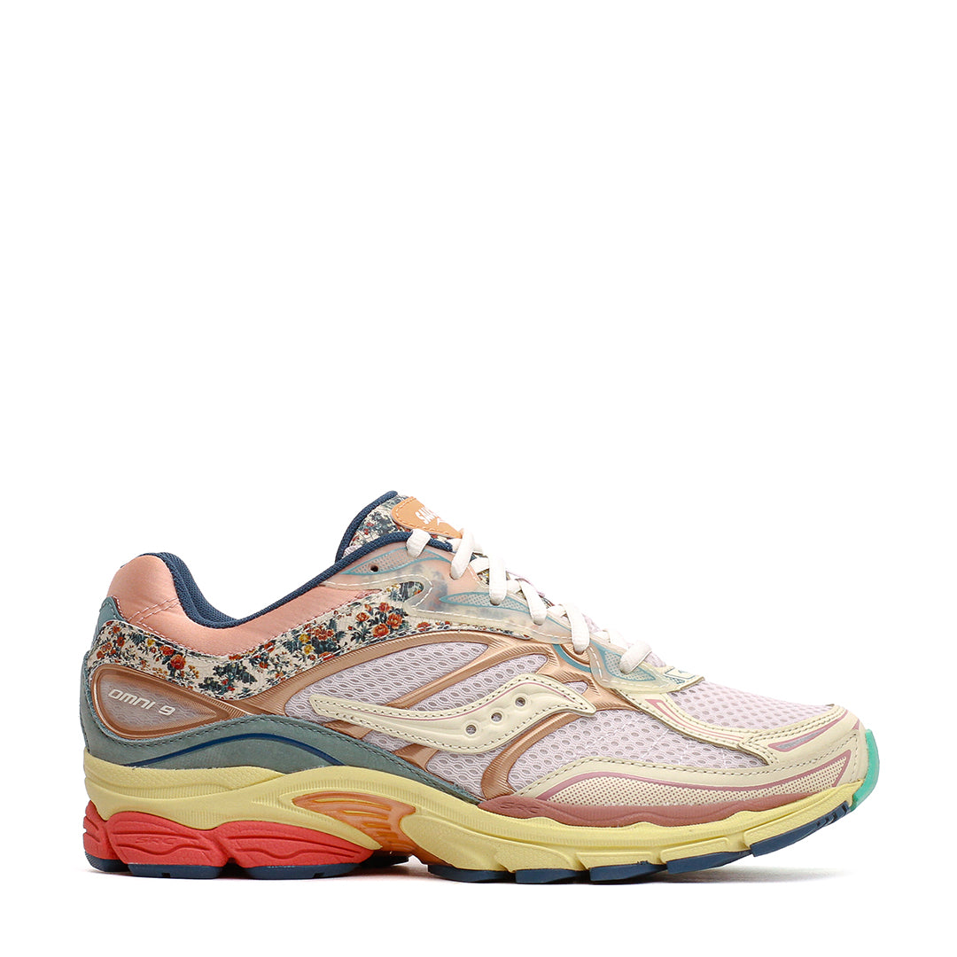 Saucony Men ProGrid OMNI 9 Beige Blue S71015-1 Main image