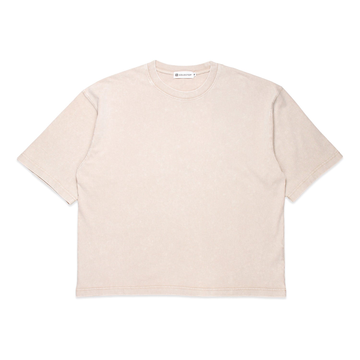 Solestop Crimson Ritual Washed Boxy Tee Light Apricot Secondary image
