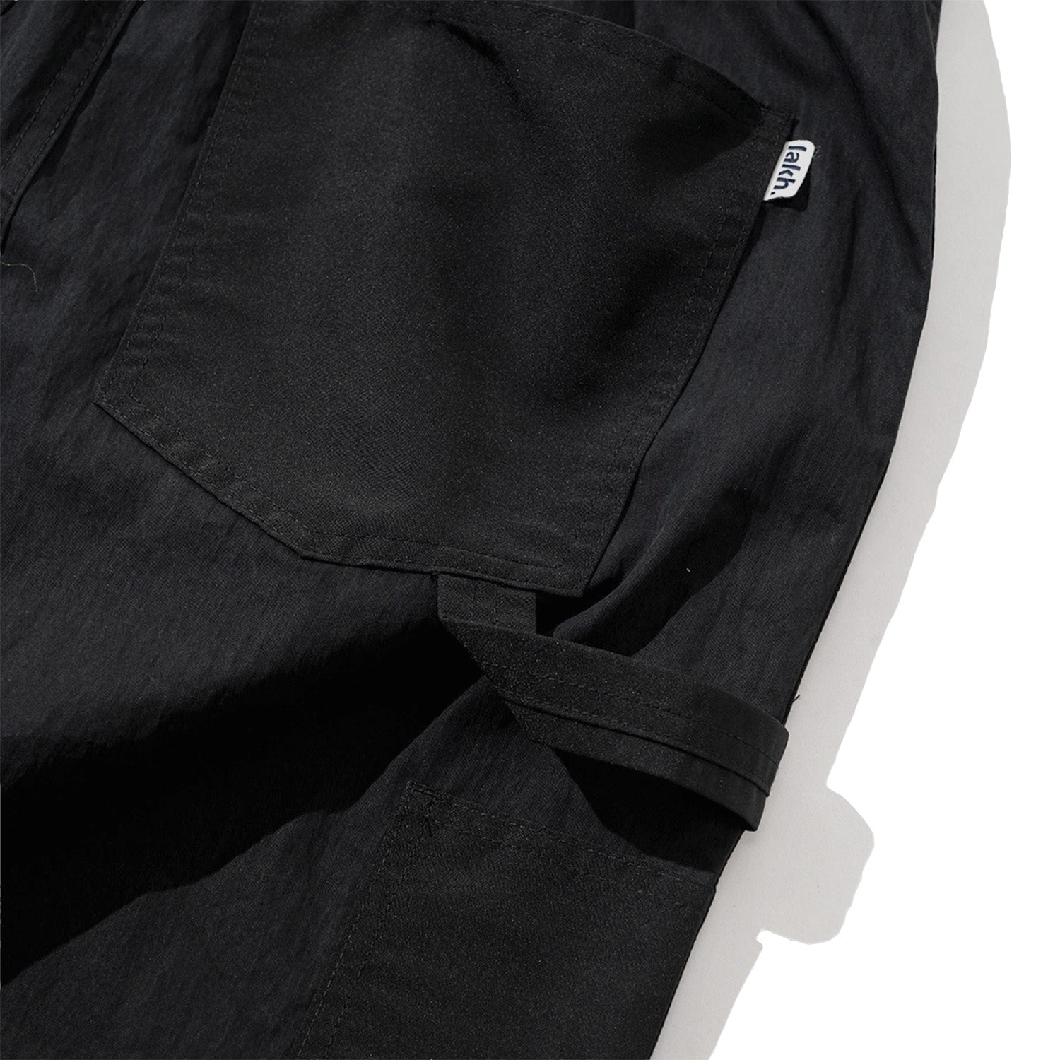 Lakh Double-Knee Functional Painter Pants Black