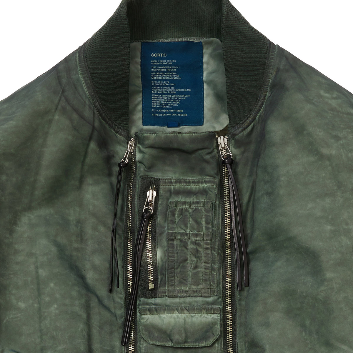 SCRT Railroad Bomber Jacket Green