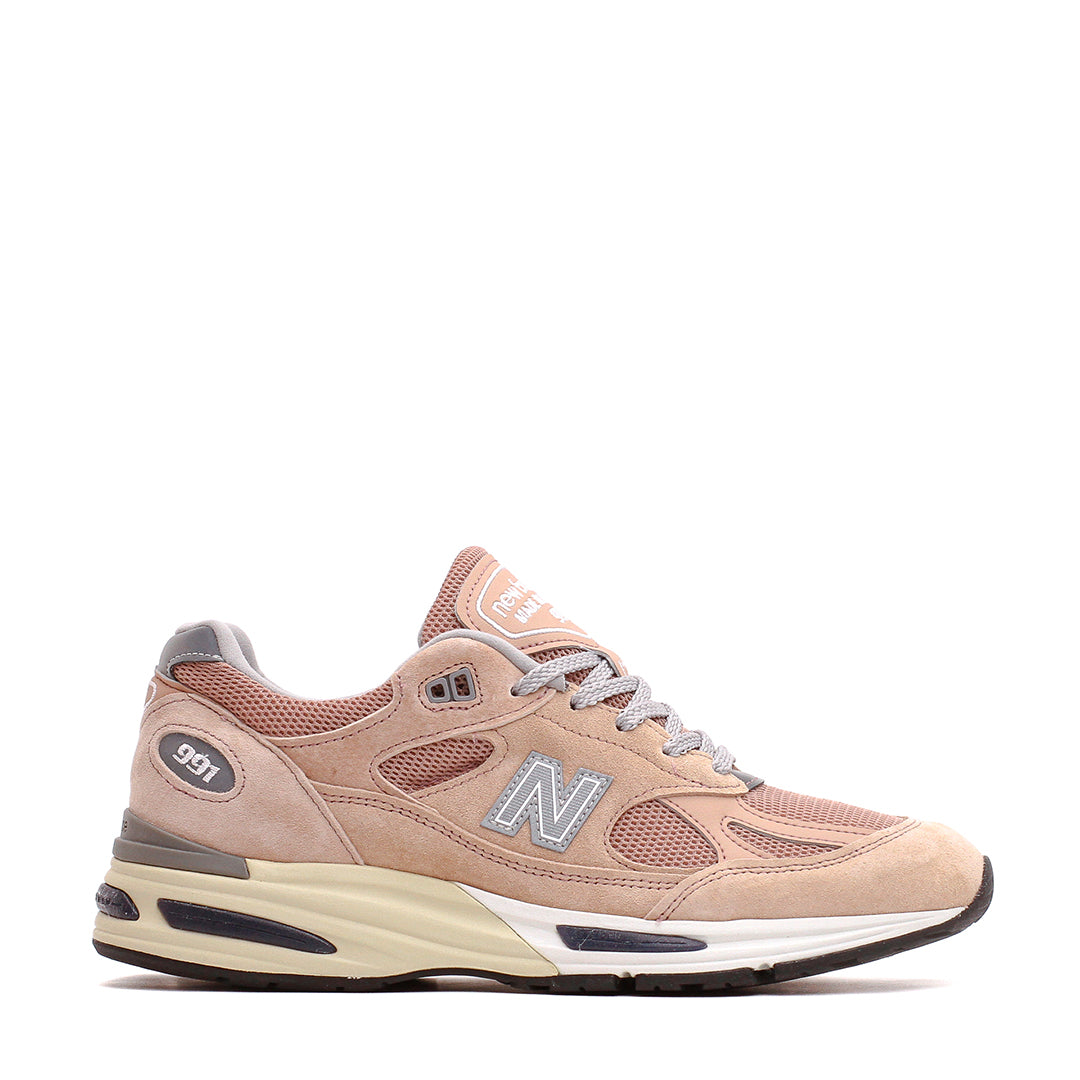 New Balance Unisex Made in UK 991v2 Mahogany Rose U991RB2