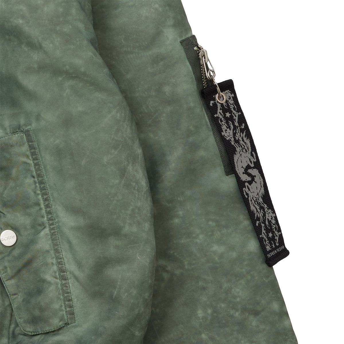 SCRT Railroad Bomber Jacket Green