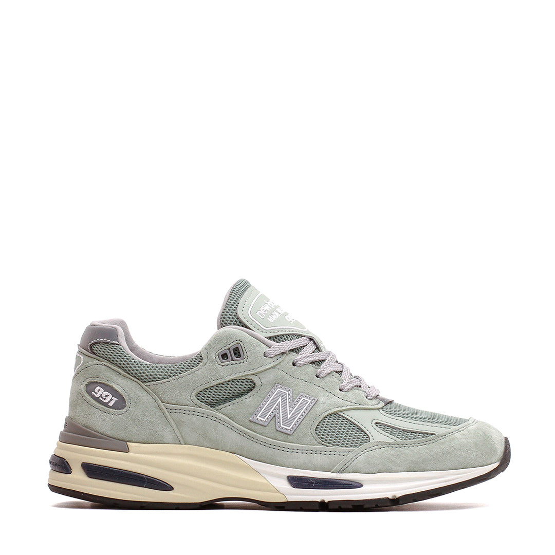 New Balance Unisex Made in UK 991v2 Sea Grass U991BB2