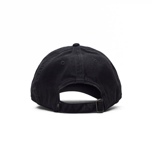 Reigning Champ Cotton Chino Low Pro Strapback Cap Washed Black