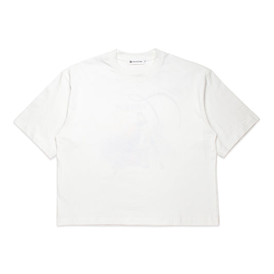 Solestop Crimson Ritual Washed Boxy Tee White