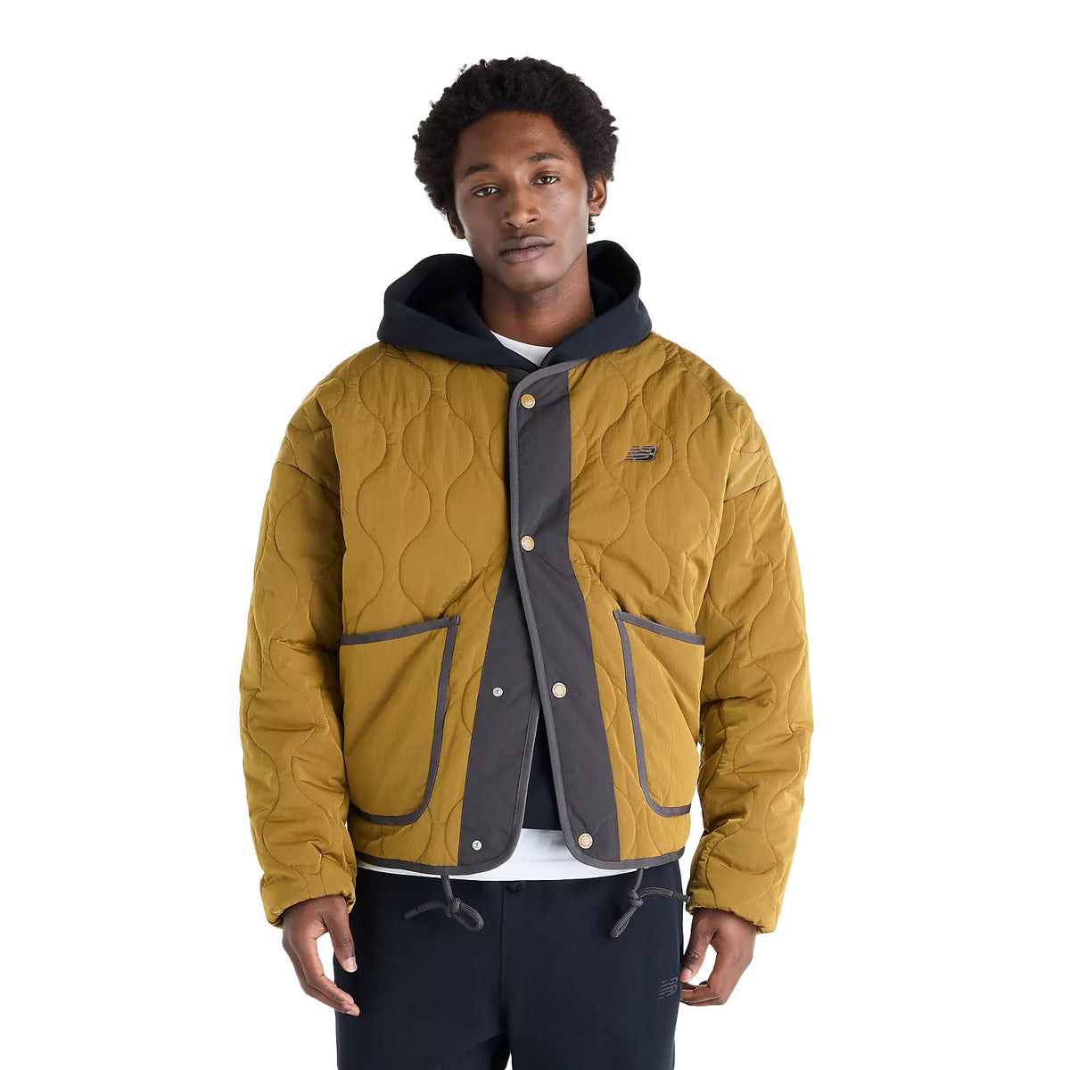 New Balance Quilted Bomber Bark Main image