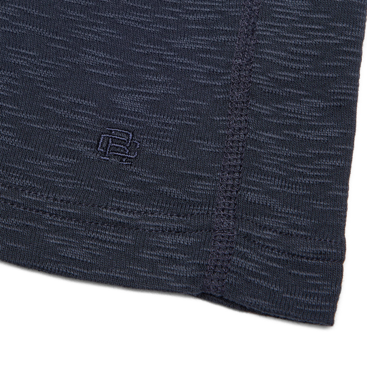 Reigning Champ 1x1 Slub Slim T-Shirt Navy
