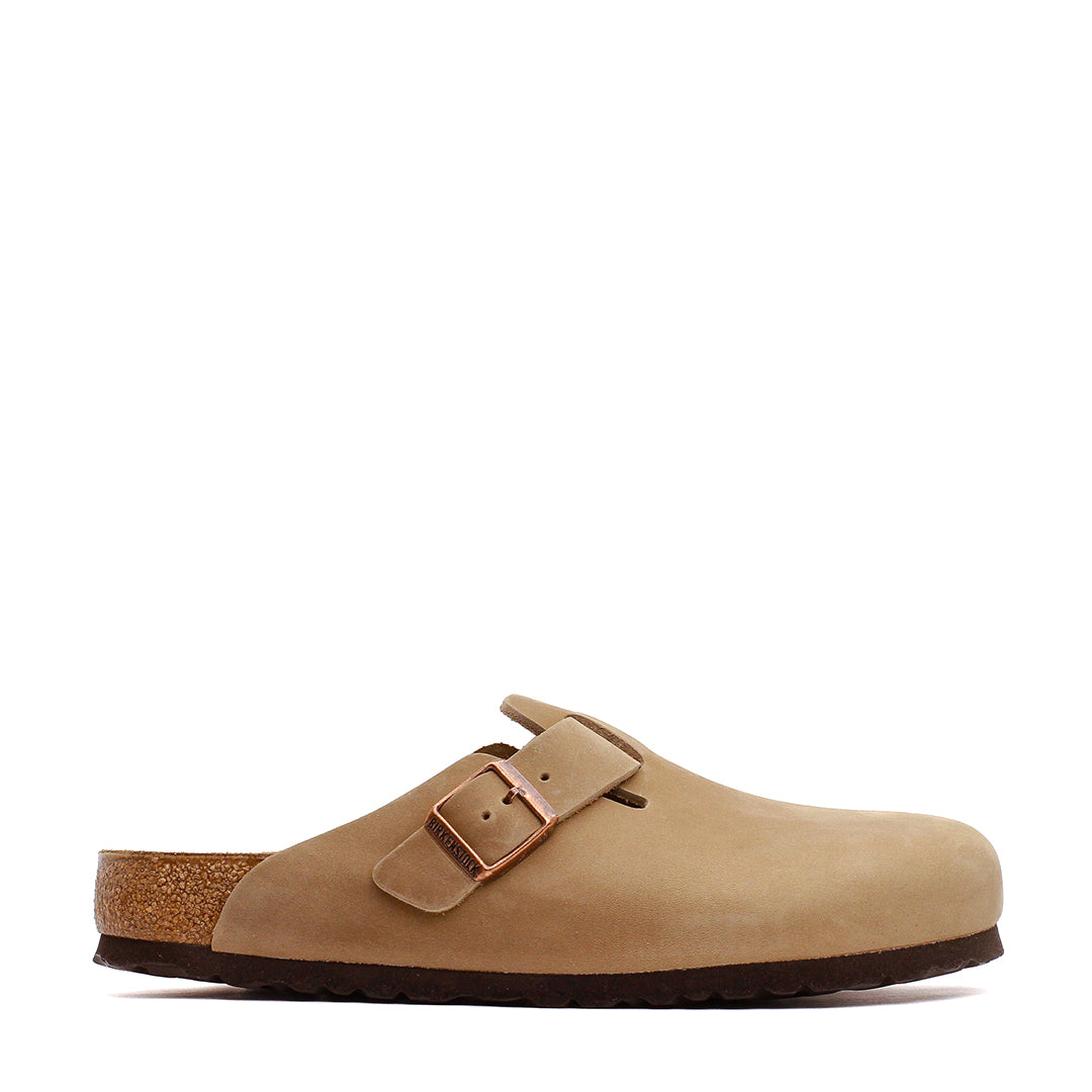 Birkenstock Boston NU Oiled Tobacco Brown