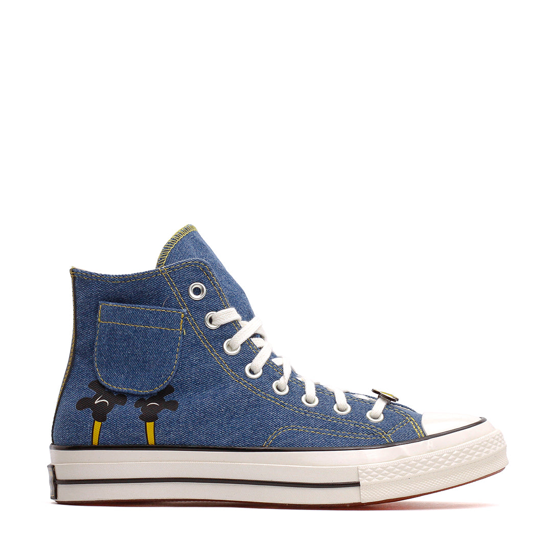 Converse x Minions Men Chuck 70 Hi Blue Egret Black A21402C-400