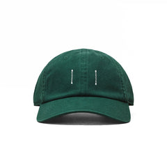 Reigning Champ Cotton Chino Low Pro Strapback Cap Washed British Racing Green