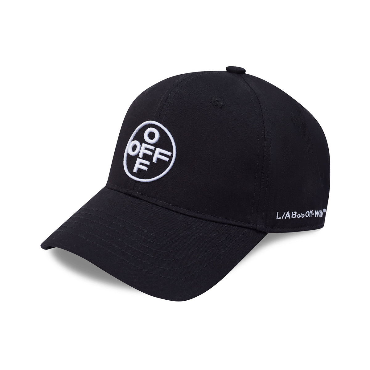 L/AB Off Embroidered Curved Brim Twill Cap Black Main image