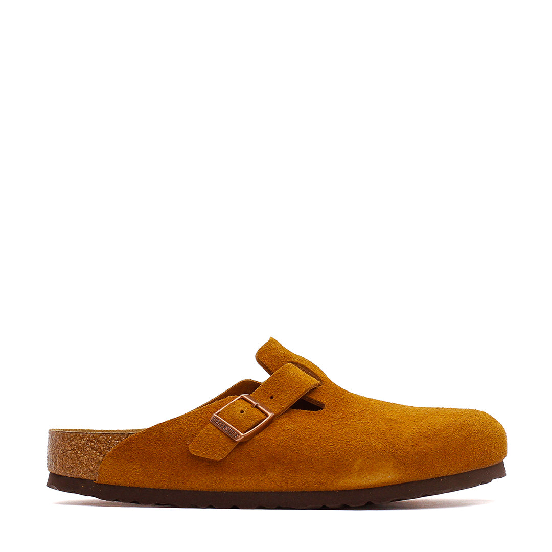 Birkenstock Boston Soft Footbed Suede Leather Mink Main image