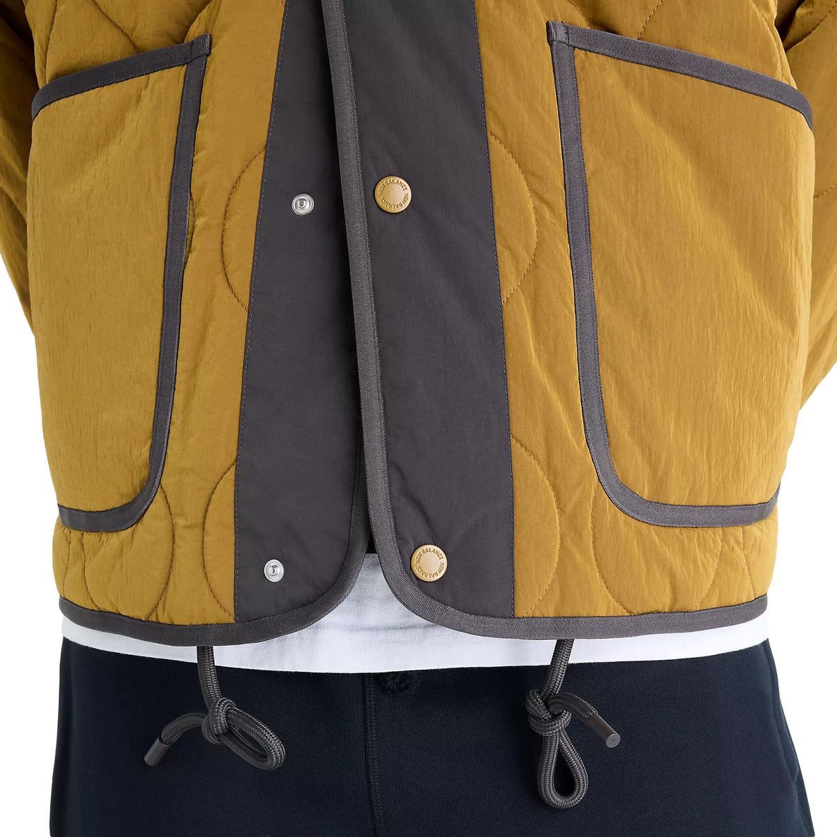 New Balance Quilted Bomber Bark