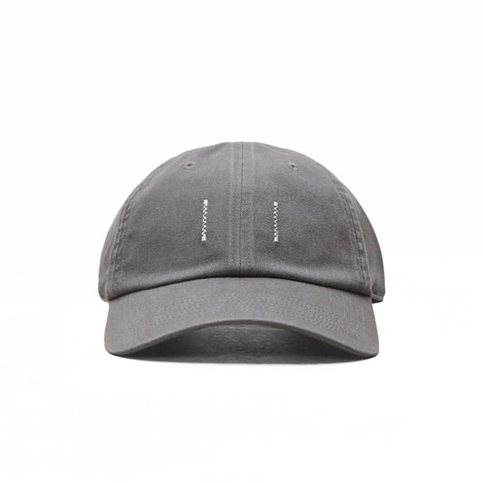 Reigning Champ Cotton Chino Low Pro Strapback Cap Washed Grey
