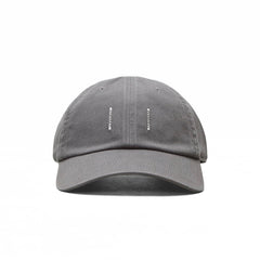 Reigning Champ Cotton Chino Low Pro Strapback Cap Washed Grey