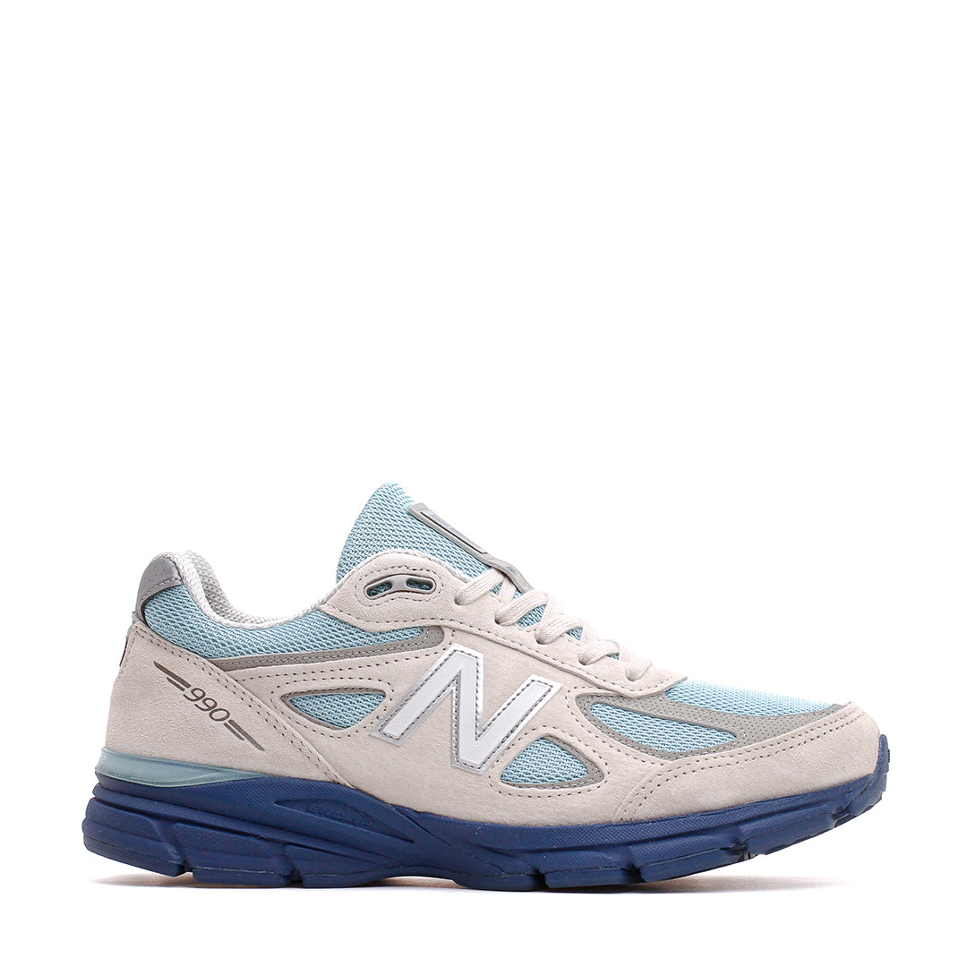 New Balance Men Made in USA 990v4 Moonbeam Cloud Blue U990MB4 Main image