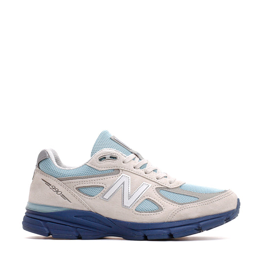 New Balance Unisex Made in USA 990v4 Moonbeam Cloud Blue U990MB4