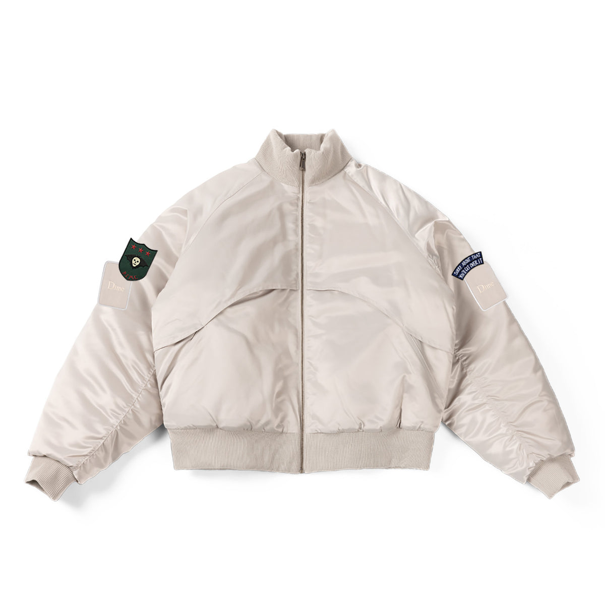 Dime Utility Bomber Jacket Pearl