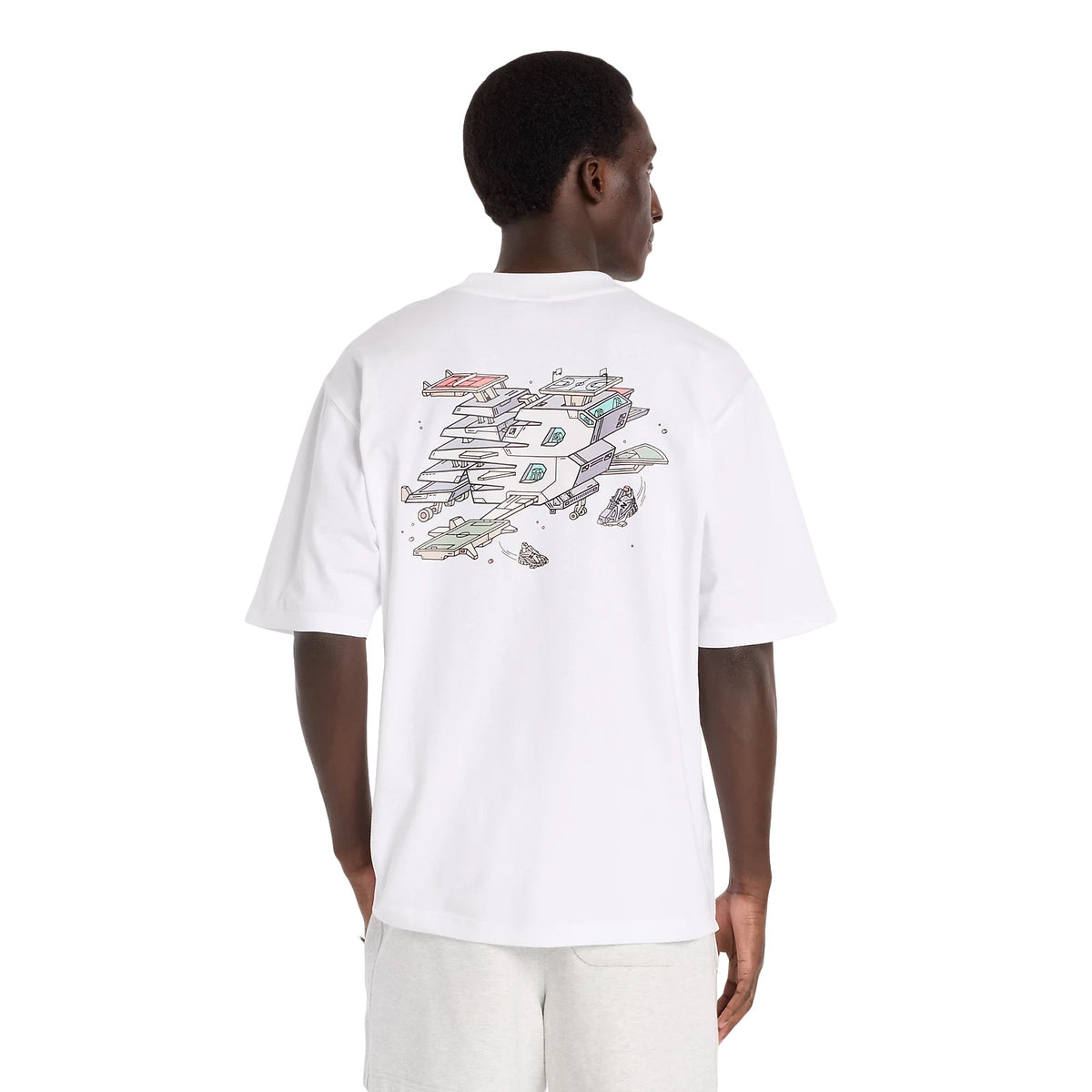 New Balance Ghica Sport Station Oversized T-Shirt White Main image