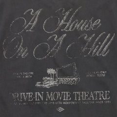 SCRT Theatre Cropped T-Shirt Washed Black