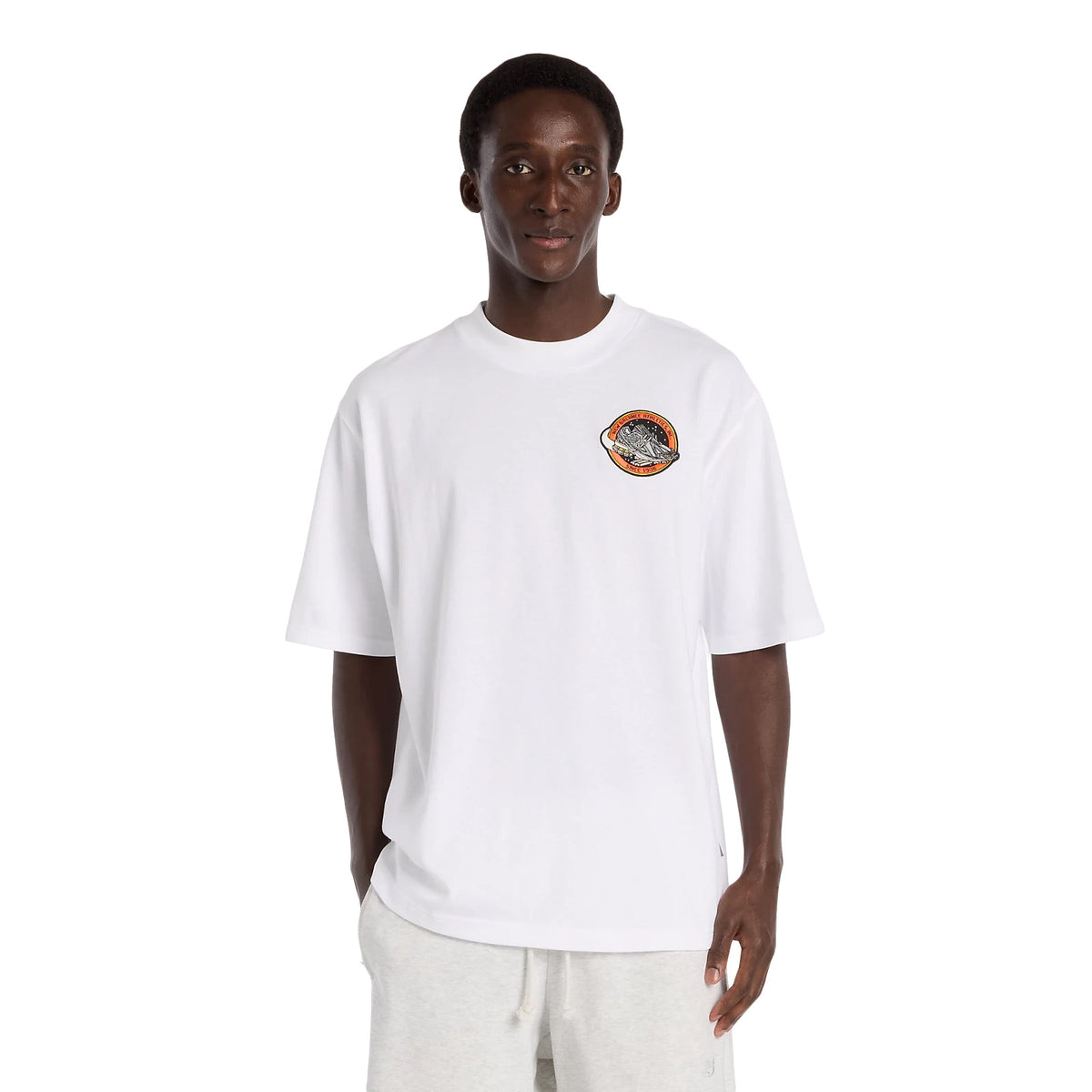 New Balance Ghica Sport Station Oversized T-Shirt White