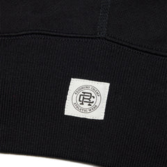 Reigning Champ Brushed Fleece '97 Relaxed Crewneck Black