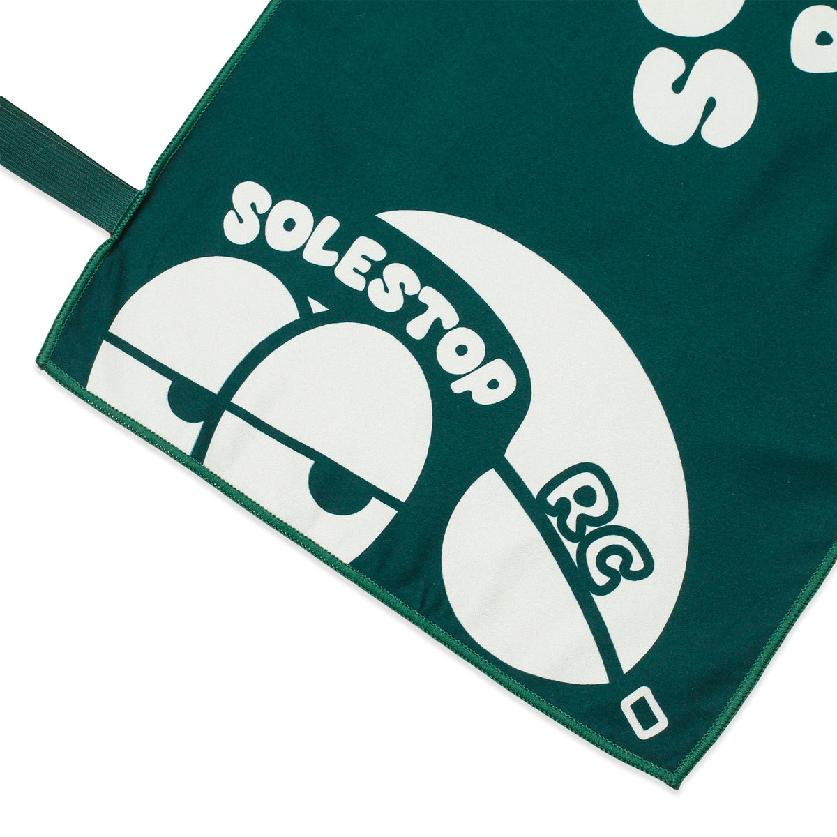 Solestop Run Club Quick Dry Towel Green