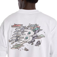 New Balance Ghica Sport Station Oversized T-Shirt White