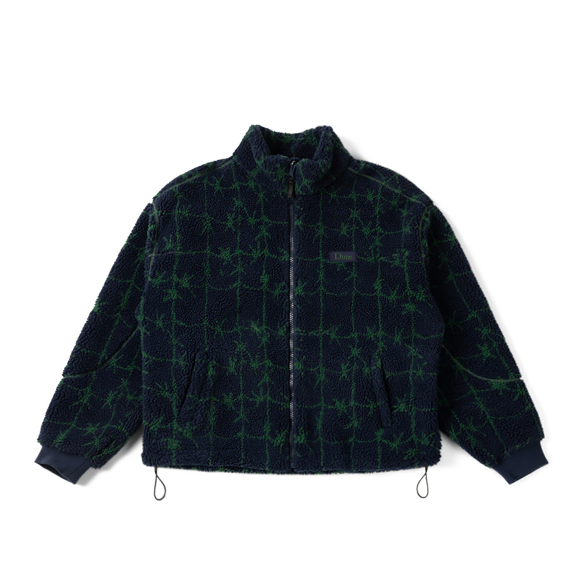 Dime Polar Fleece Zip Navy
