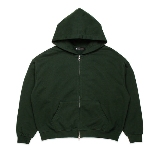 Solestop Run Club Script Overlay Up Hoodie Dark Green