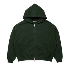 Solestop Run Club Script Overlay Up Hoodie Dark Green