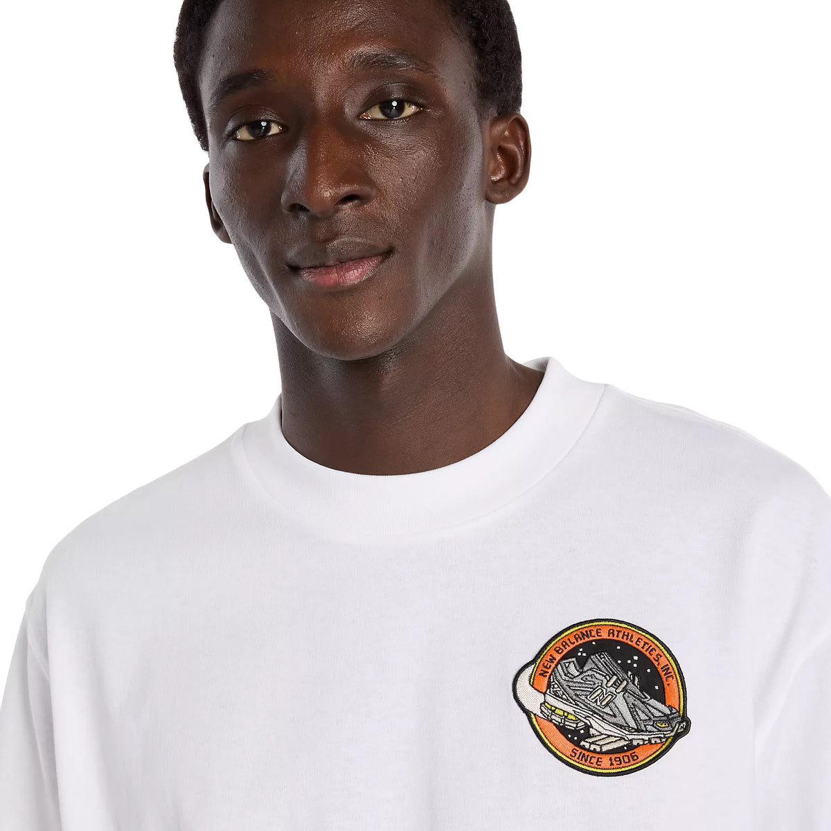 New Balance Ghica Sport Station Oversized T-Shirt White