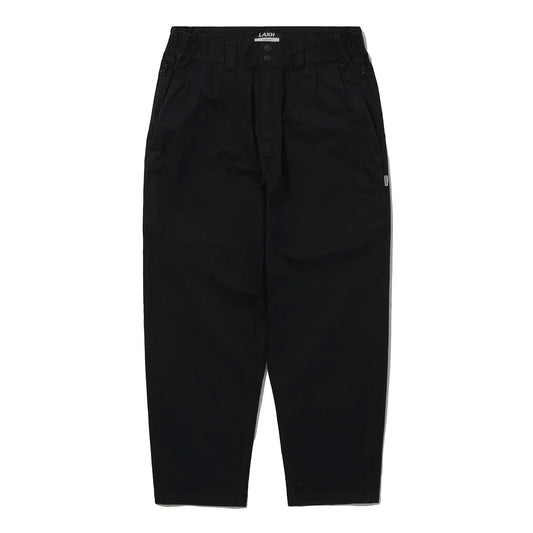 Lakh Baggy Tapered Pants Black