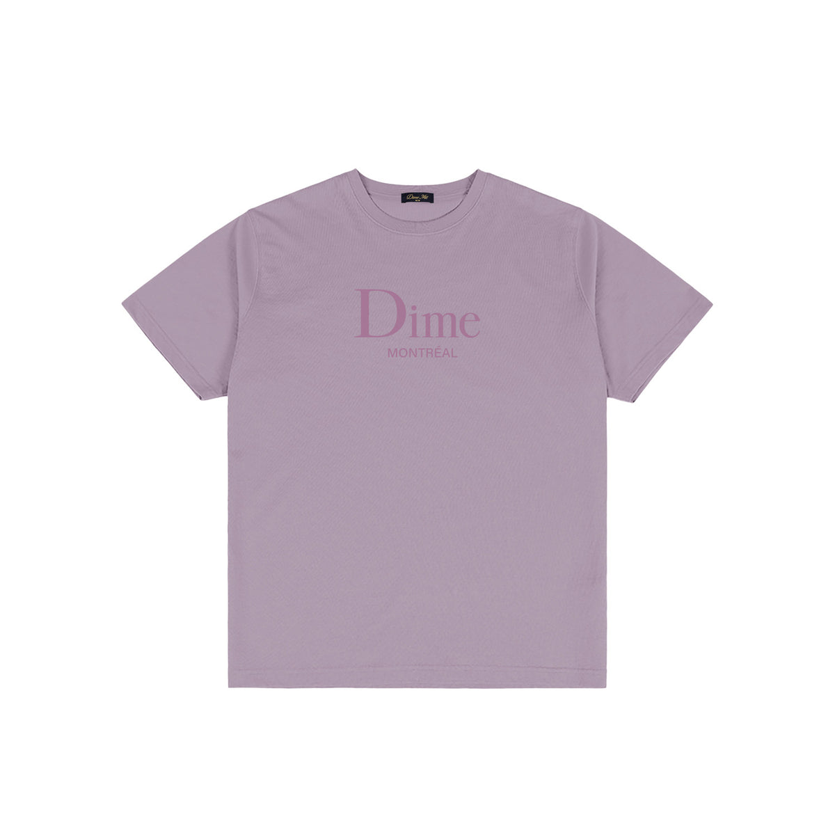 Dime Classic Dime Mtl T-Shirt Plum Gray