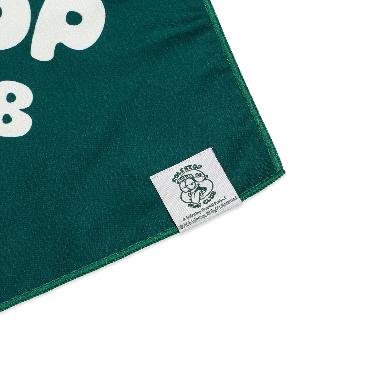 Solestop Run Club Quick Dry Towel Green