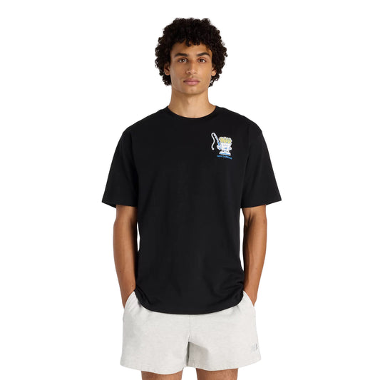 New Balance Fish and Chips T-Shirt Black