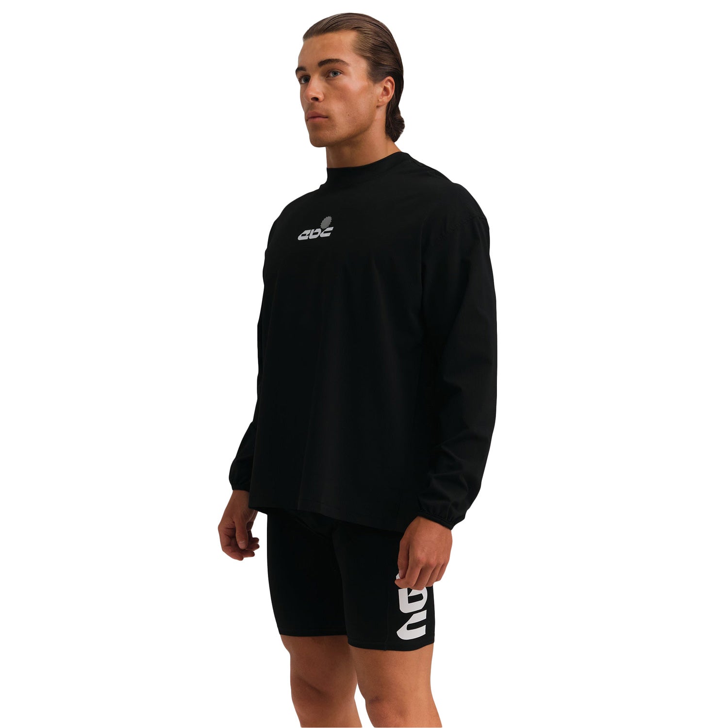 Everyday Better Club Performance Core Longsleeve Black White
