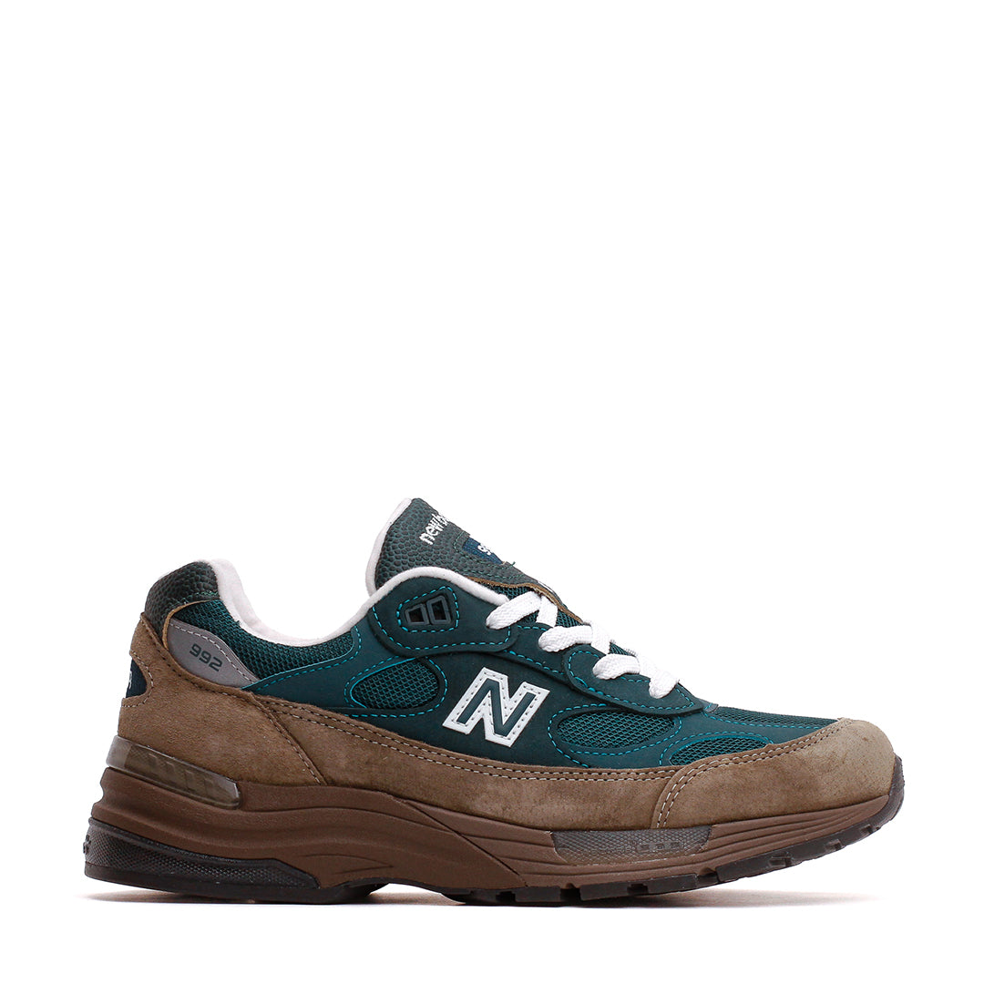 New Balance Men Made in USA 992 Medusa Green Thunder Brown U992BB Main image