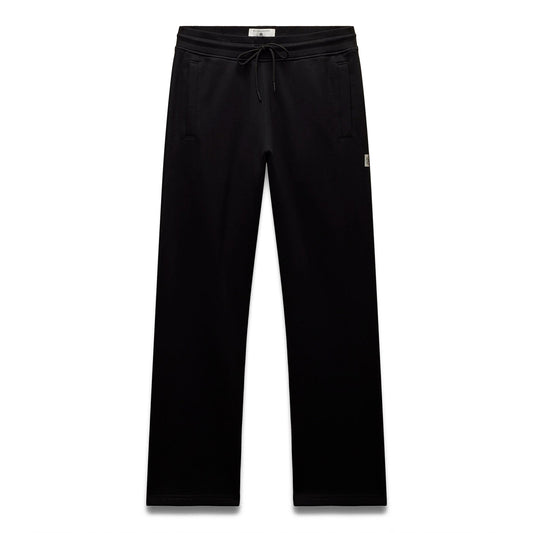 Reigning Champ Brushed Fleece Straight Leg Standard Sweatpant Black