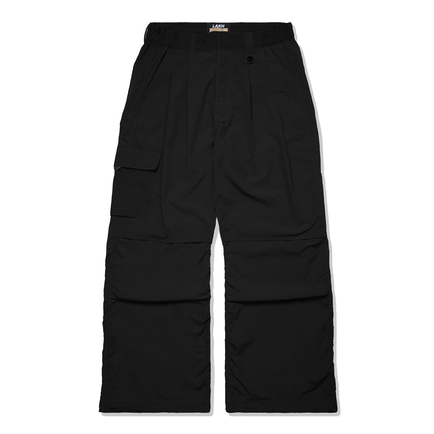Lakh Flared Cargo Pants Black