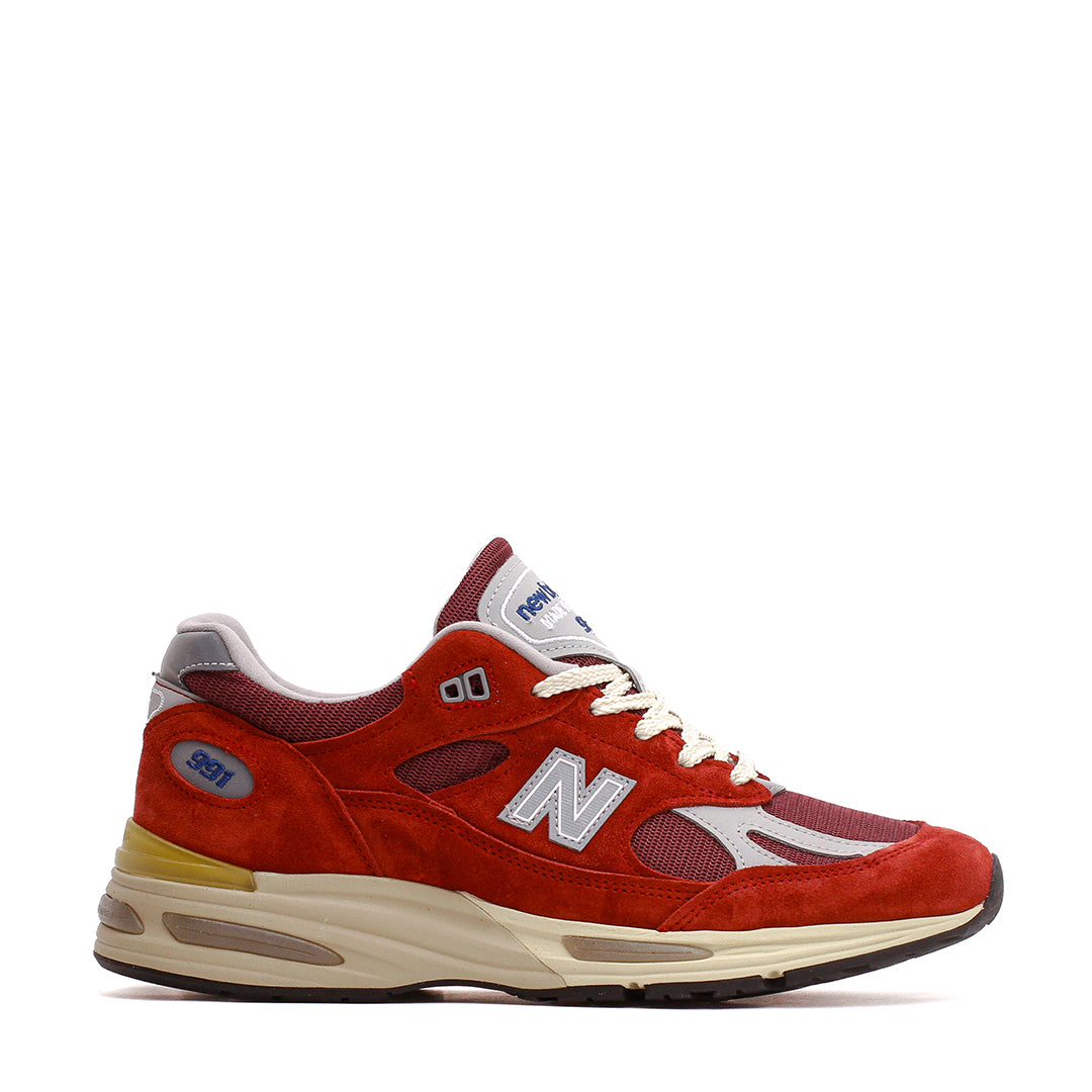 New Balance Men Made in UK 991v2 Karanda Red U991RS2 Main image