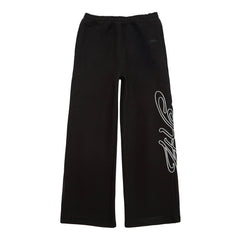 4YE Signature Wide Pant - Black/White