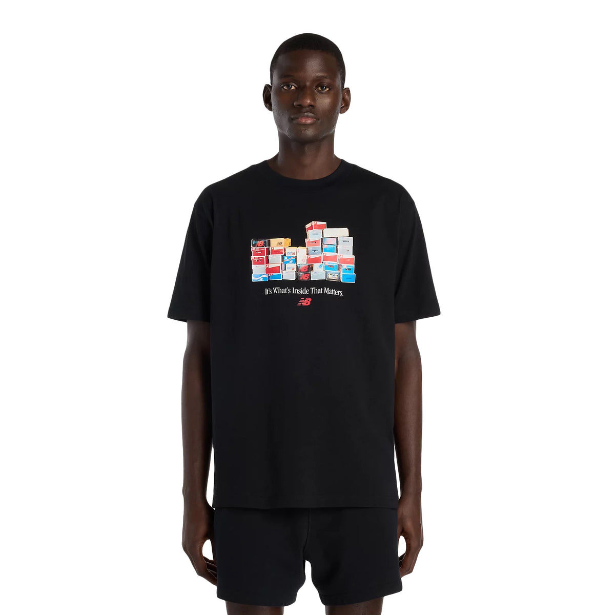 New Balance Boxes T-Shirt Black Main image