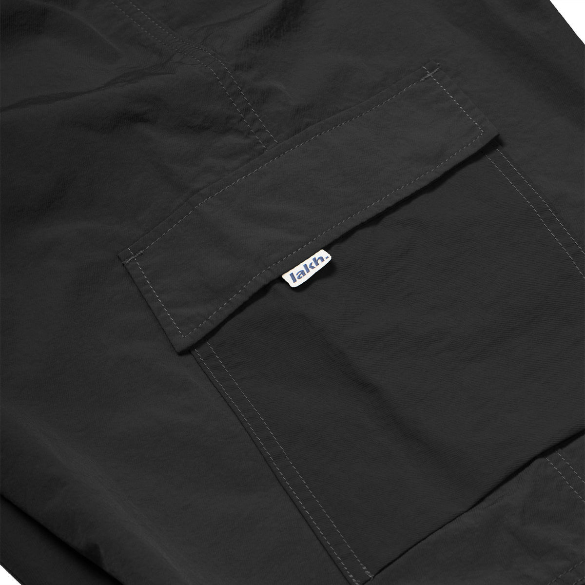 Lakh Flared Cargo Pants Black