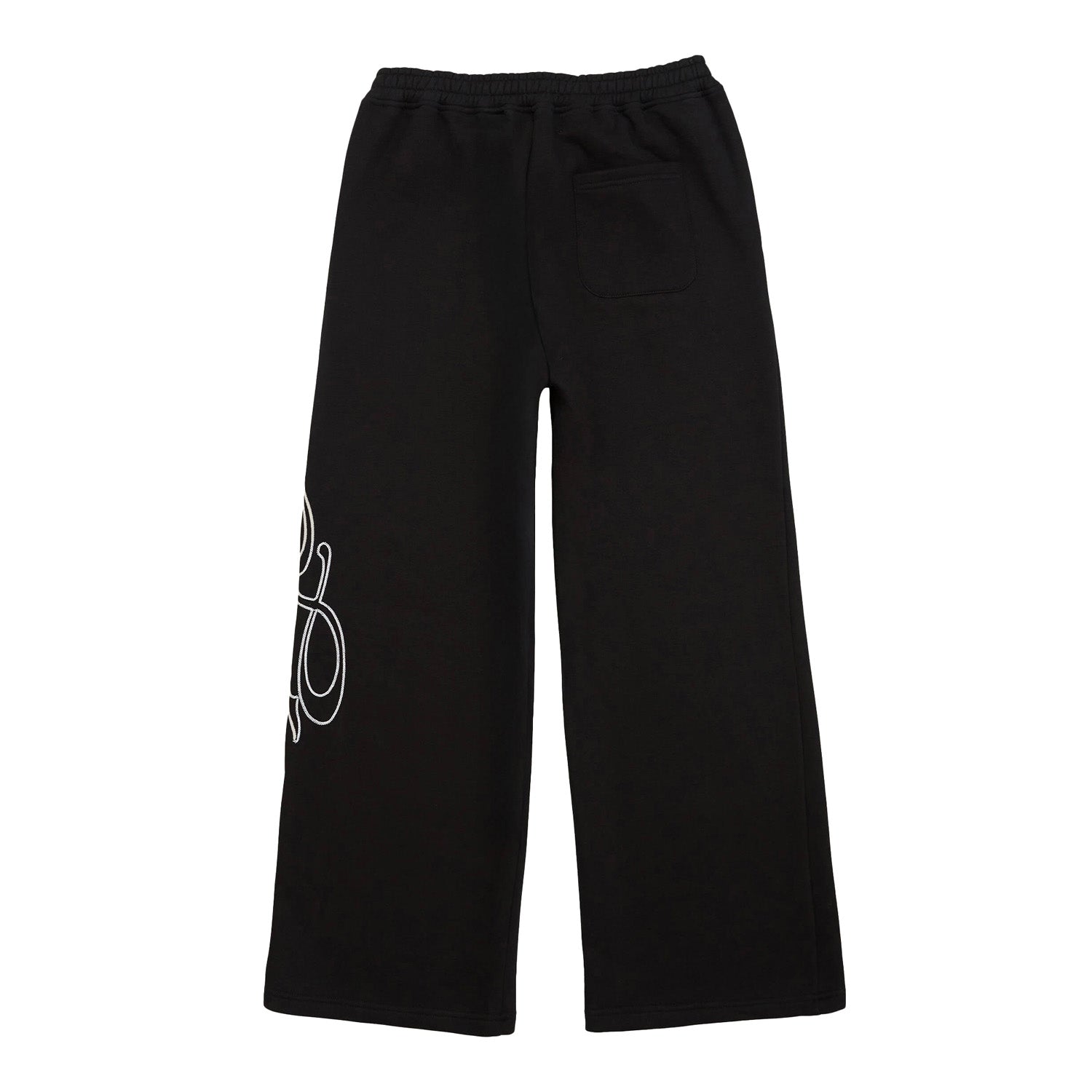 4YE Signature Wide Pant - Black/White Secondary image