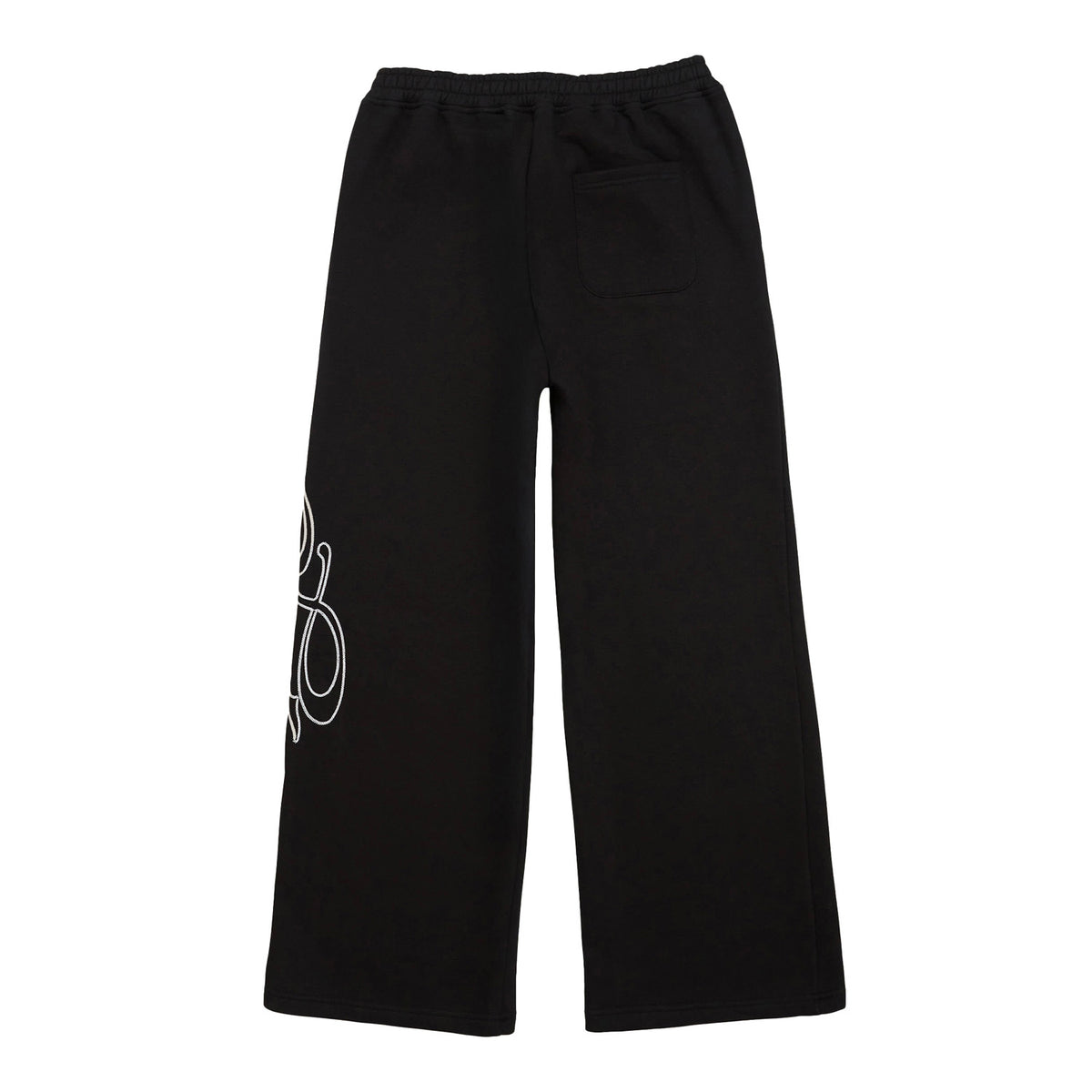 4YE Signature Wide Pant - Black/White