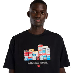 New Balance Boxes T-Shirt Black